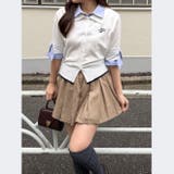 2枚衿ドッキング5分袖ニット | NICE CLAUP / OLIVE des OLIVE　OUTLET | 詳細画像16 