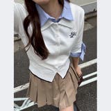 2枚衿ドッキング5分袖ニット | NICE CLAUP / OLIVE des OLIVE　OUTLET | 詳細画像18 