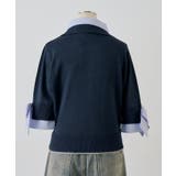 2枚衿ドッキング5分袖ニット | NICE CLAUP / OLIVE des OLIVE　OUTLET | 詳細画像45 