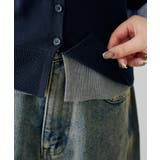 2枚衿ドッキング5分袖ニット | NICE CLAUP / OLIVE des OLIVE　OUTLET | 詳細画像50 