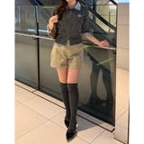 2枚衿ドッキング5分袖ニット | NICE CLAUP / OLIVE des OLIVE　OUTLET | 詳細画像59 