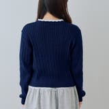 レースボウタイ付カーディガン | RMAF　NICE CLAUP / OLIVE des OLIVE | 詳細画像32 