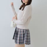 ケーブルレース付カーディガン | RMAF　NICE CLAUP / OLIVE des OLIVE | 詳細画像11 