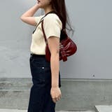 配色ビッグ衿プルオーバー | NICE CLAUP / OLIVE des OLIVE　OUTLET | 詳細画像6 