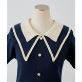 配色ビッグ衿プルオーバー | NICE CLAUP / OLIVE des OLIVE　OUTLET | 詳細画像12 