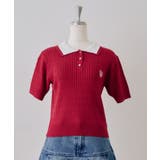 2枚衿ケーブルポロ | NICE CLAUP / OLIVE des OLIVE　OUTLET | 詳細画像8 