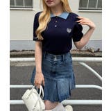 2枚衿ケーブルポロ | NICE CLAUP / OLIVE des OLIVE　OUTLET | 詳細画像16 