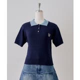 2枚衿ケーブルポロ | NICE CLAUP / OLIVE des OLIVE　OUTLET | 詳細画像23 