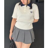 2枚衿ケーブルポロ | NICE CLAUP / OLIVE des OLIVE　OUTLET | 詳細画像24 