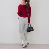 ダブルジップカーディガン | NICE CLAUP / OLIVE des OLIVE　OUTLET | 詳細画像8 