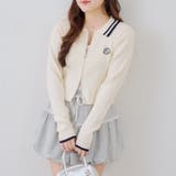 ダブルジップカーディガン | NICE CLAUP / OLIVE des OLIVE　OUTLET | 詳細画像11 