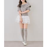 配色オフショルリボンプルオーバー | NICE CLAUP / OLIVE des OLIVE　OUTLET | 詳細画像10 