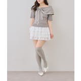 配色オフショルリボンプルオーバー | NICE CLAUP / OLIVE des OLIVE　OUTLET | 詳細画像11 