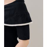 配色オフショルリボンプルオーバー | NICE CLAUP / OLIVE des OLIVE　OUTLET | 詳細画像24 