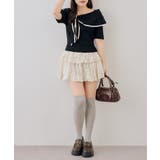 配色オフショルリボンプルオーバー | NICE CLAUP / OLIVE des OLIVE　OUTLET | 詳細画像26 