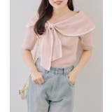 配色オフショルリボンプルオーバー | NICE CLAUP / OLIVE des OLIVE　OUTLET | 詳細画像36 