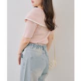 配色オフショルリボンプルオーバー | NICE CLAUP / OLIVE des OLIVE　OUTLET | 詳細画像38 