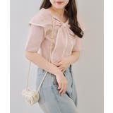 配色オフショルリボンプルオーバー | NICE CLAUP / OLIVE des OLIVE　OUTLET | 詳細画像39 