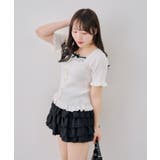 ドッキングフリルプルオーバー | NICE CLAUP / OLIVE des OLIVE　OUTLET | 詳細画像6 