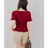 ドッキングフリルプルオーバー | NICE CLAUP / OLIVE des OLIVE　OUTLET | 詳細画像23 
