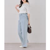 オフショルフリルニットプルオーバー | NICE CLAUP / OLIVE des OLIVE　OUTLET | 詳細画像6 