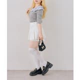 オフショルフリルニットプルオーバー | NICE CLAUP / OLIVE des OLIVE　OUTLET | 詳細画像8 