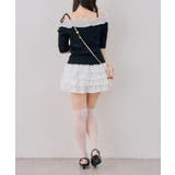 オフショルフリルニットプルオーバー | NICE CLAUP / OLIVE des OLIVE　OUTLET | 詳細画像11 