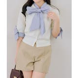 オフ | ドッキングボウタイプルオーバー | NICE CLAUP / OLIVE des OLIVE　OUTLET