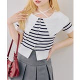 ダブルジップビッグ衿カーディガン | NICE CLAUP / OLIVE des OLIVE　OUTLET | 詳細画像1 