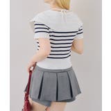 ダブルジップビッグ衿カーディガン | NICE CLAUP / OLIVE des OLIVE　OUTLET | 詳細画像4 