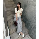レース付カーディガン | NICE CLAUP / OLIVE des OLIVE OUTLET | 詳細画像3