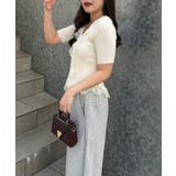 レース付カーディガン | NICE CLAUP / OLIVE des OLIVE OUTLET | 詳細画像7