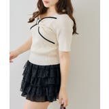 配色リボンプルオーバー | NICE CLAUP / OLIVE des OLIVE　OUTLET | 詳細画像3 