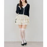 シアーリブレース付Vカーディガン | NICE CLAUP / OLIVE des OLIVE　OUTLET | 詳細画像8 