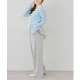 シアーリブレース付Vカーディガン | NICE CLAUP / OLIVE des OLIVE　OUTLET | 詳細画像10 