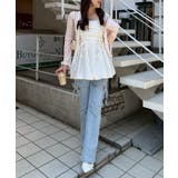 シアーリブレース付Vカーディガン | NICE CLAUP / OLIVE des OLIVE　OUTLET | 詳細画像19 
