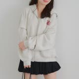 うさぎジップアップパーカー | RMAF　NICE CLAUP / OLIVE des OLIVE | 詳細画像12 