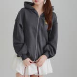 うさぎジップアップパーカー | RMAF　NICE CLAUP / OLIVE des OLIVE | 詳細画像21 