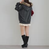 フードファー取外しジップパーカー | RMAF　NICE CLAUP / OLIVE des OLIVE | 詳細画像9 