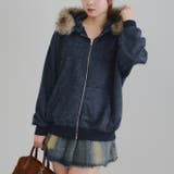 フードファー取外しジップパーカー | RMAF　NICE CLAUP / OLIVE des OLIVE | 詳細画像10 