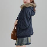 フードファー取外しジップパーカー | RMAF　NICE CLAUP / OLIVE des OLIVE | 詳細画像13 