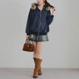 フードファー取外しジップパーカー | RMAF　NICE CLAUP / OLIVE des OLIVE | 詳細画像17 