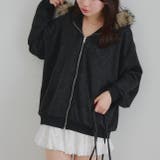 フードファー取外しジップパーカー | RMAF　NICE CLAUP / OLIVE des OLIVE | 詳細画像1 