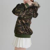 フードファー取外しジップパーカー | RMAF　NICE CLAUP / OLIVE des OLIVE | 詳細画像27 