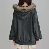 フードファー取外しジップパーカー | RMAF　NICE CLAUP / OLIVE des OLIVE | 詳細画像35 