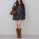 【セットアップ対応】ピグメント風ジップアップパーカー | RMAF NICE CLAUP / OLIVE des OLIVE | 詳細画像21