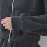 【セットアップ対応】ピグメント風ジップアップパーカー | RMAF NICE CLAUP / OLIVE des OLIVE | 詳細画像32