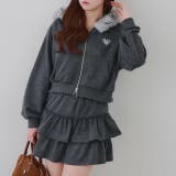 【セットアップ対応】ピグメント風ジップアップパーカー | RMAF NICE CLAUP / OLIVE des OLIVE | 詳細画像18