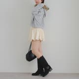 【セットアップ対応】ラインストーンロゴファー取外しパーカー | RMAF　NICE CLAUP / OLIVE des OLIVE | 詳細画像15 