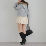 【セットアップ対応】ラインストーンロゴファー取外しパーカー | RMAF　NICE CLAUP / OLIVE des OLIVE | 詳細画像16 